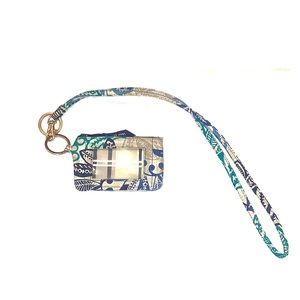 Vera Bradley LandYard and ID Case